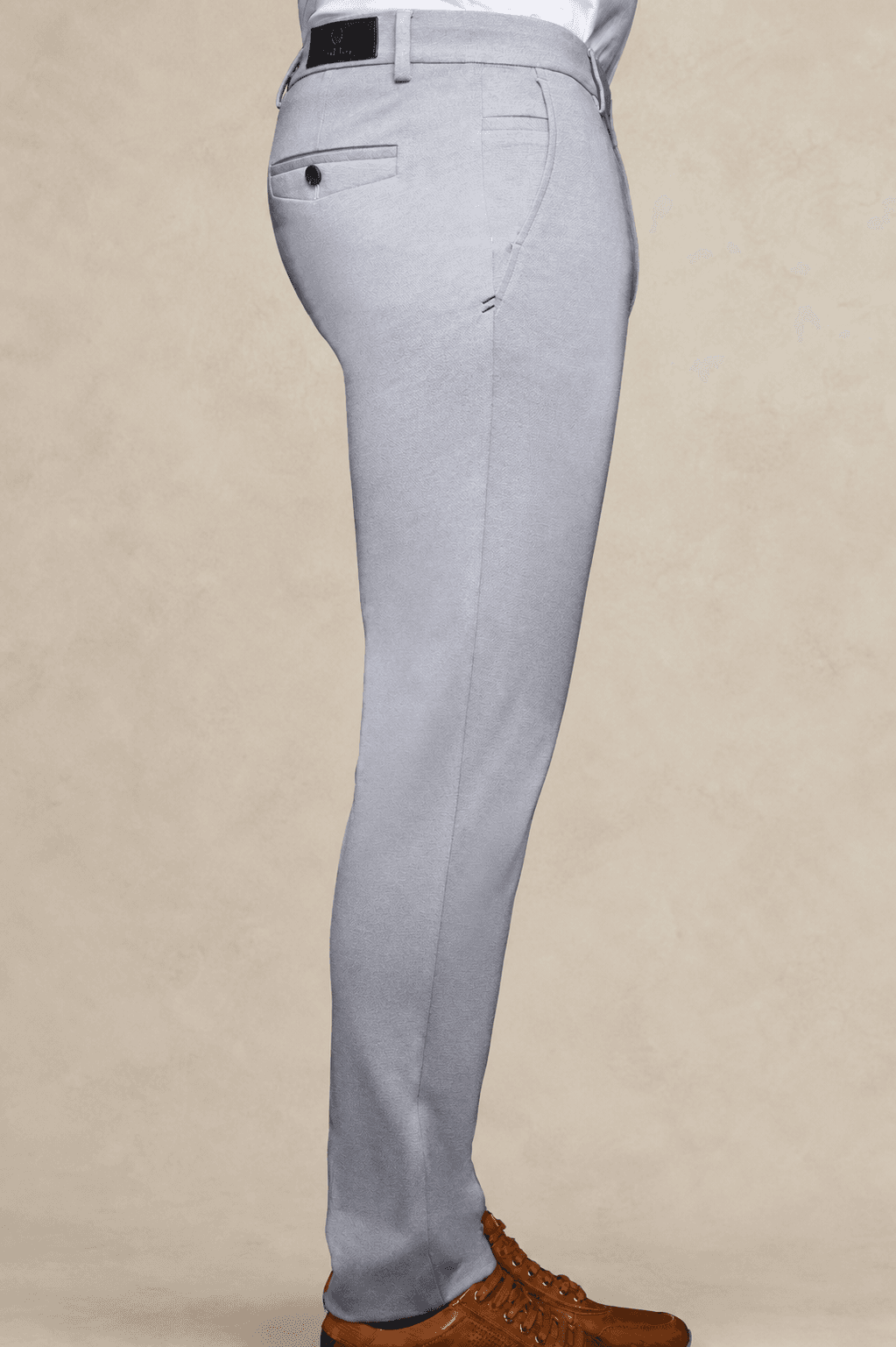 Au Noir Beretta—Giacomo Silver casual pants