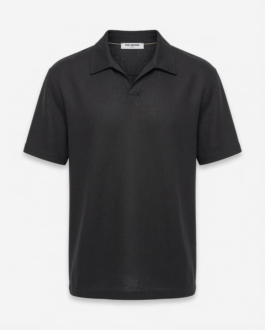 Paul Miranda — Polo en Lin Noir