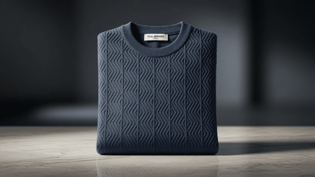 Bleu de Prusse Texturé
